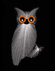 String Art Owl & Owlet