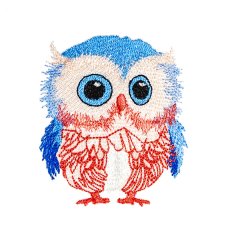 BFC31928 Big Eyed Baby Owl