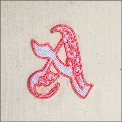 BFC2204 Complete FSL Lace Alphabet