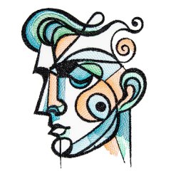 BFC32057 Man in a Picasso Style