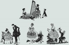 BFC0424 Silhouettes From The 20s II
