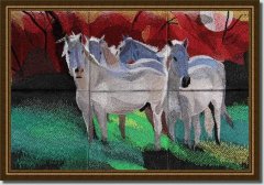 BFC0851 Window-Horses