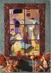 BFC0990 Window-The Light of the Nativity