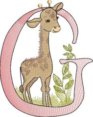 BFC32150 Cute Little Animals Alpha G