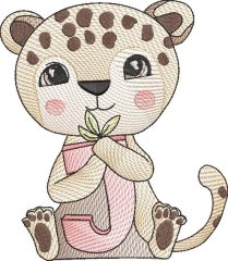 BFC32153 Cute Little Animals Alpha J