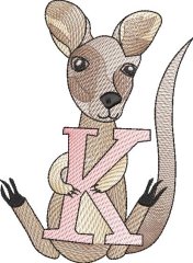 BFC32154 Cute Little Animals Alpha K