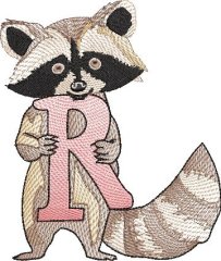BFC32161 Cute Little Animals Alpha R