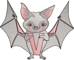 BFC32165 Cute Little Animals Alpha V