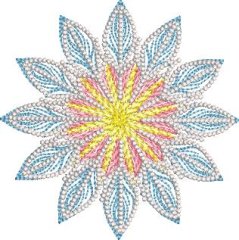 BFC32274 Flower Medallion