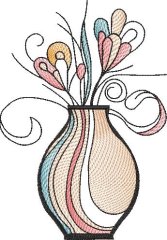BFC32299 Flowerly BOHO Vase