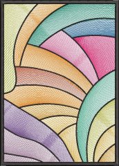 BFC2252 Waves of Color Quilt Blocks - Set 1