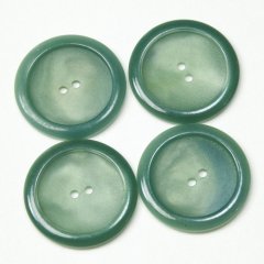 Vintage Acrylic Buttons - Medium Sage