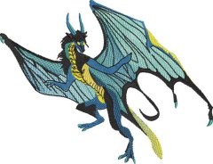 BFC32291 Turquoise Dragon