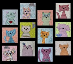 CCQSHW0013 - Cuddly Cats Squares