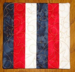CCQ5024 - Stars and Stripes Squares