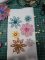 BFC2186 Free Standing Crystal Flowers