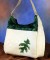 BFC1091 QIH Leafy Hobo Handbag