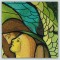 BFC1139 Stained Glass-Tiffany's Guiding Angel