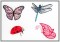 BFC1254 Applique Elements Butterflies and Friends