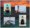 BFC1286  Vintage Lighthouse Postcards Thread Kit
