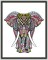 BFC1545 Large Decorative Indian Elephant