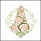 BFC1709 Art Nouveau Floral Quilt Blocks - 08