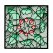 BFC1764 QIH- Stained Glass Quilt Squares- Christmas