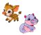 BFC2208 Cute Baby Animals