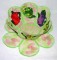 BFC0284 Lace Bowl & Doily  Veggie Teapots