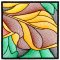 BFC31922 Stained Glass Quilt  Block 23