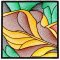 BFC2209 Stained Glass Leaves