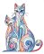 BFC32049 Cats in a Picasso Style 8