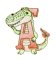 BFC32144 Cute Little Animals Alpha A