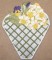 BFC0333   Lace Bowl & Doily  Watercolor Bouquet