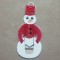 BFC0379 Freestanding Lace Snowman Ornaments