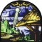 BFC0775 QIH Bell Pull - Stained Glass Nativity