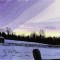 BFC0810 Window - Winter Sunset