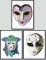 BFC0977 Three Dance Masks III