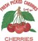 BFC2247 Vintage Fruit Signs