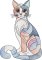 BFC32062 Single Cats in a Picasso Style 3