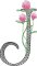 BFC32118  Graceful Floral Alphabet J