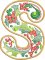 BFC32218 Christmas Applique Alpha S