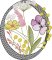 BFC32123 Graceful Floral Alphabet O