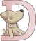 BFC321476 Cute Little Animals Alpha D