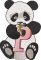BFC32159 Cute Little Animals Alpha P
