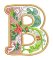 BFC32201 Christmas Applique Alpha B