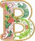 BFC32201 Christmas Applique Alpha B