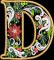 BFC32203 Christmas Applique Alpha D