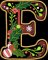 BFC32204 Christmas Applique Alpha E