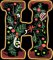 BFC32207 Christmas Applique Alpha H